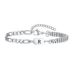 Men's initial bracelet r