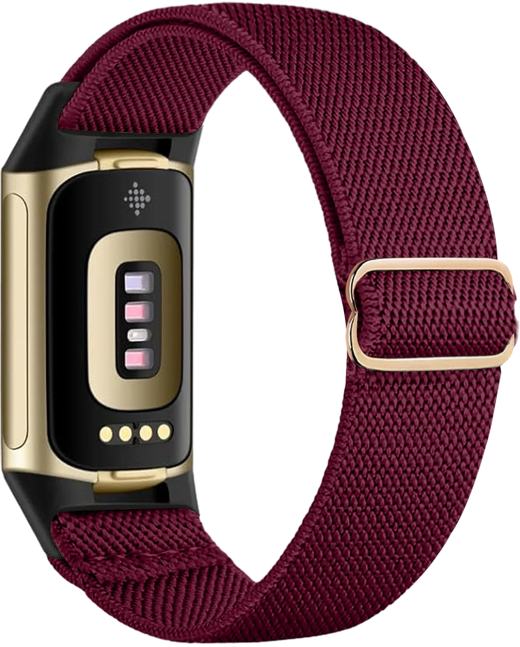 Fitbit Charge 5, Charge 6 fuchsia pink watch band