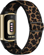Fitbit Charge 5, Charge 6 leopard watch band
