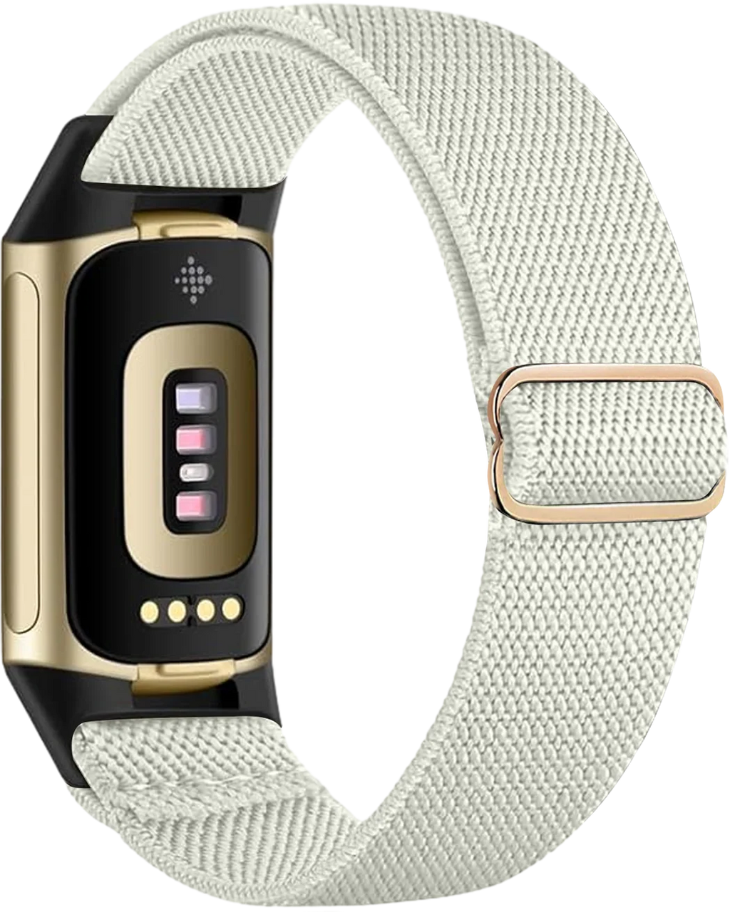 Fitbit Charge 5, Charge 6 white watch band