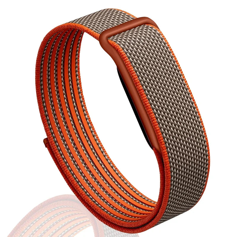 Orange watch band for Google Fitbit Air