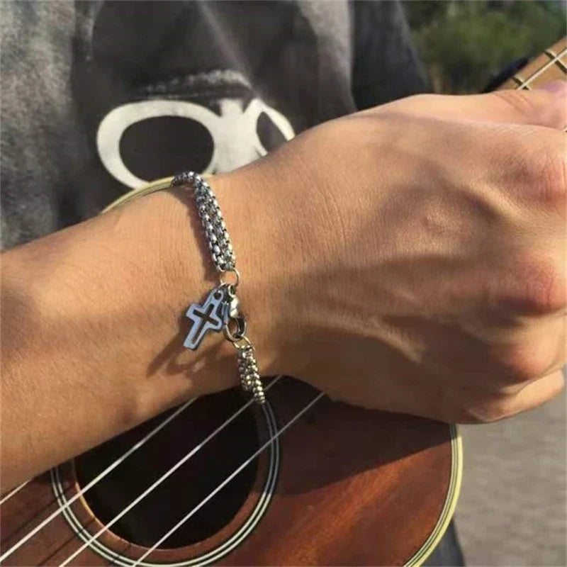 Men's Holy Cross Bracelet