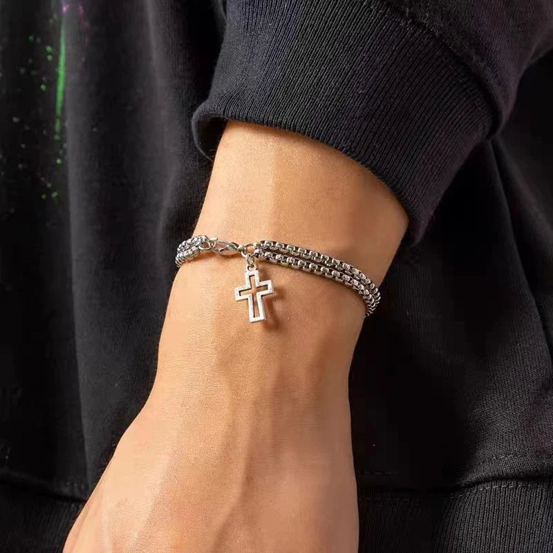 Men's Holy Cross Bracelet