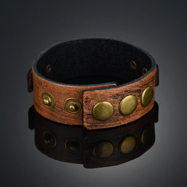 Scandinavian Leather Men’s Bracelet