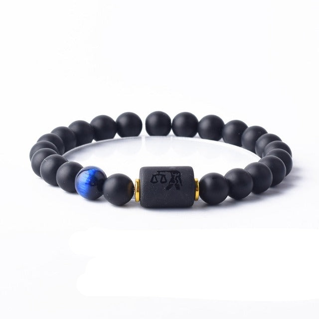 Zodiac Sign Bracelet 12 Constellations Men Women Astrology
