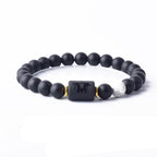 Zodiac Sign Bracelet 12 Constellations Men Women Astrology