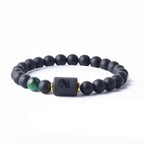 Zodiac Sign Bracelet 12 Constellations Men Women Astrology