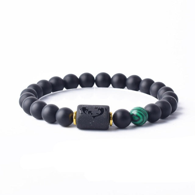 Zodiac Sign Bracelet 12 Constellations Men Women Astrology