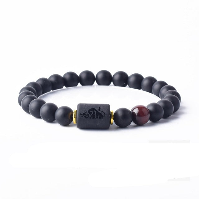 Zodiac Sign Bracelet 12 Constellations Men Women Astrology