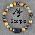 Zodiac Sign Bracelet 12 Constellations Scorpio