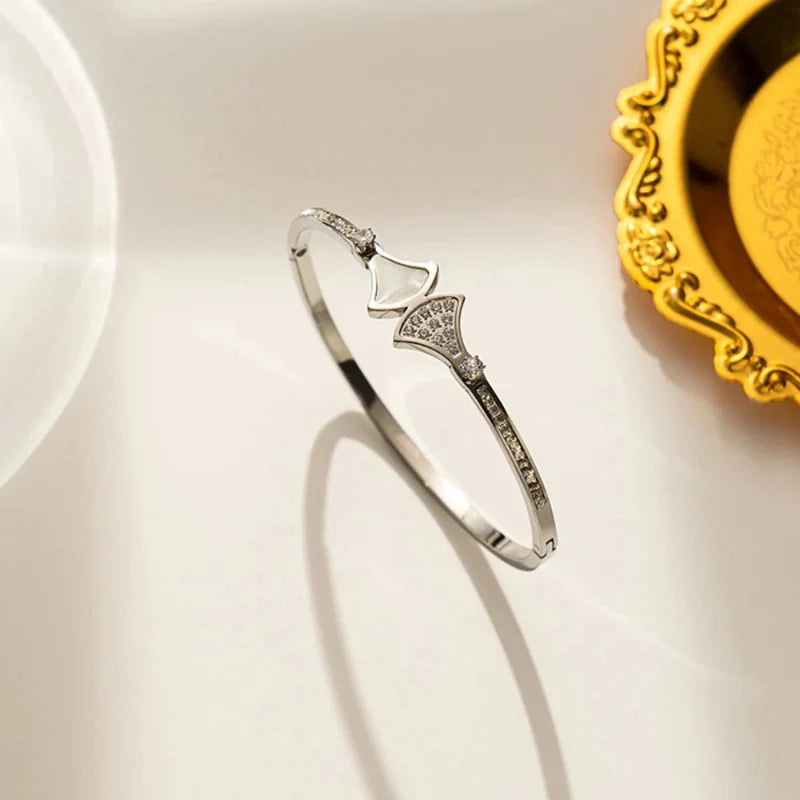 Ethnic Bracelet Shell Scallop Silver