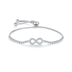 Infinity Symbol Bracelet Silver