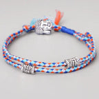 Blue Tibetan Braided Lucky Bracelet