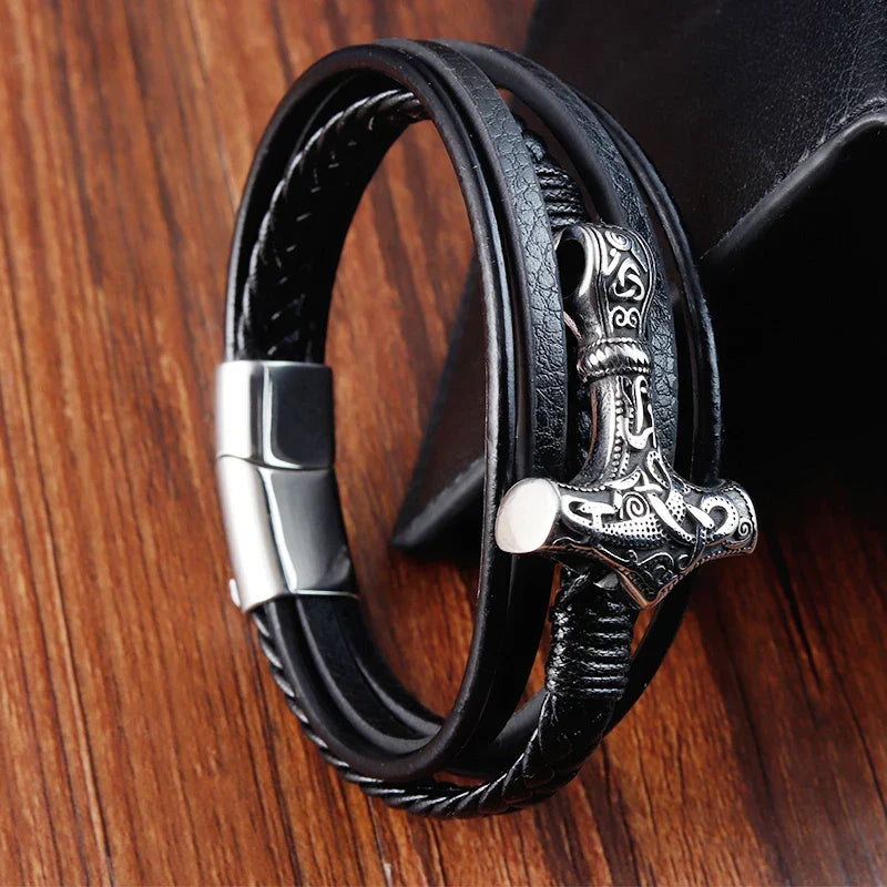 Braided Anchor Bracelet