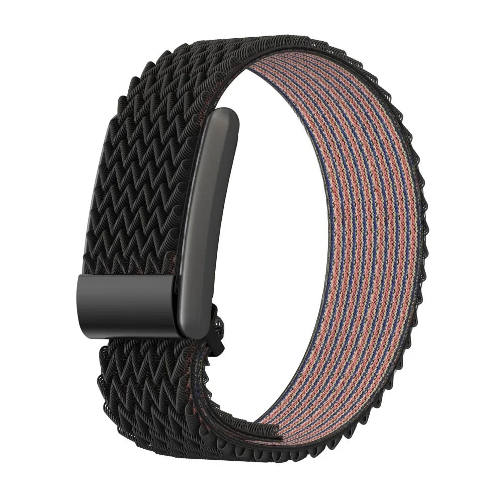 Nylon watch band for Google Fitbit Air black
