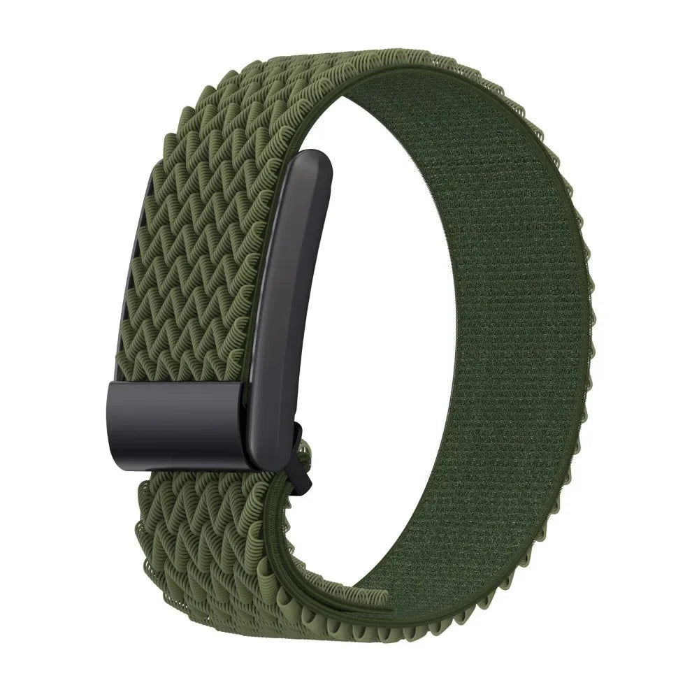 Nylon watch band for Google Fitbit Air green