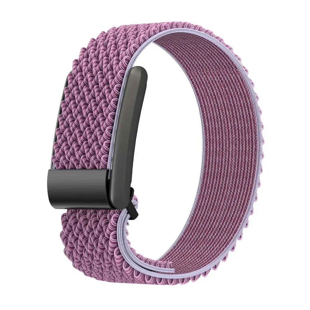 Nylon watch band for Google Fitbit Air purple