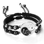 Yin Yang Separable Bracelet Couple Best Friends ID Bracelet for Men and Women