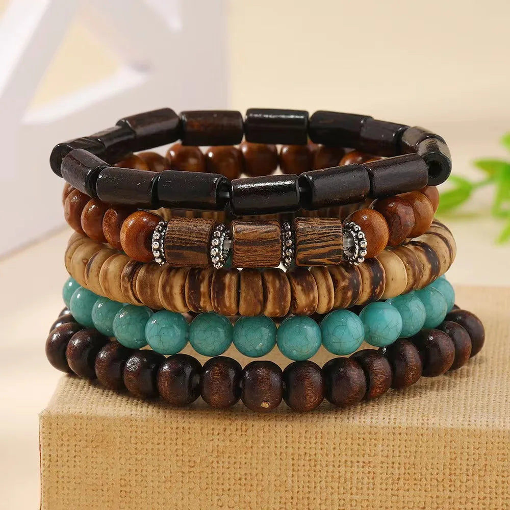 Multicolor Ethnic-Style Bracelets 1