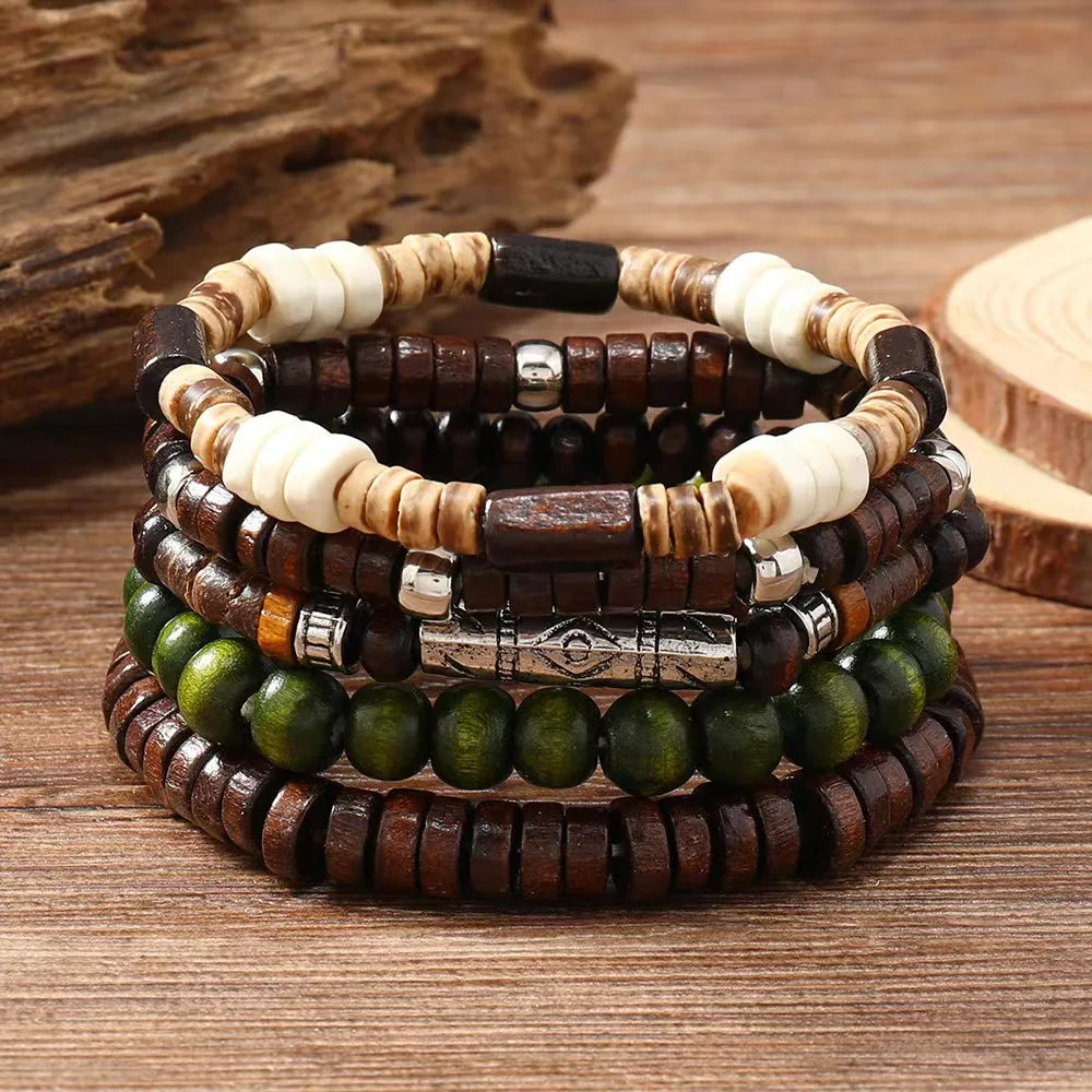 Multicolor Ethnic-Style Bracelets 3