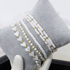 Beaded and Heart Bracelets