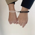 Couples' and Friends' Bracelets Magnetic Heart Chain Bracelet