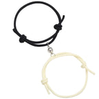 Couples' and Friends' Bracelets Magnetic Heart Chain Bracelet 6