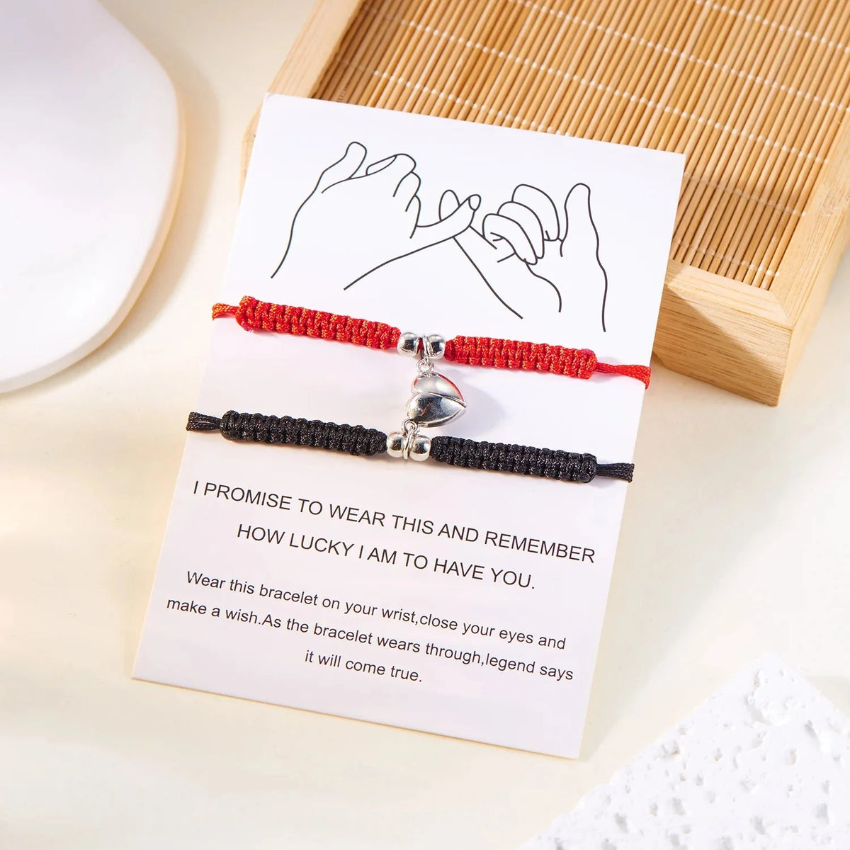 Romantic Bangle Bracelets for Couples and Friends