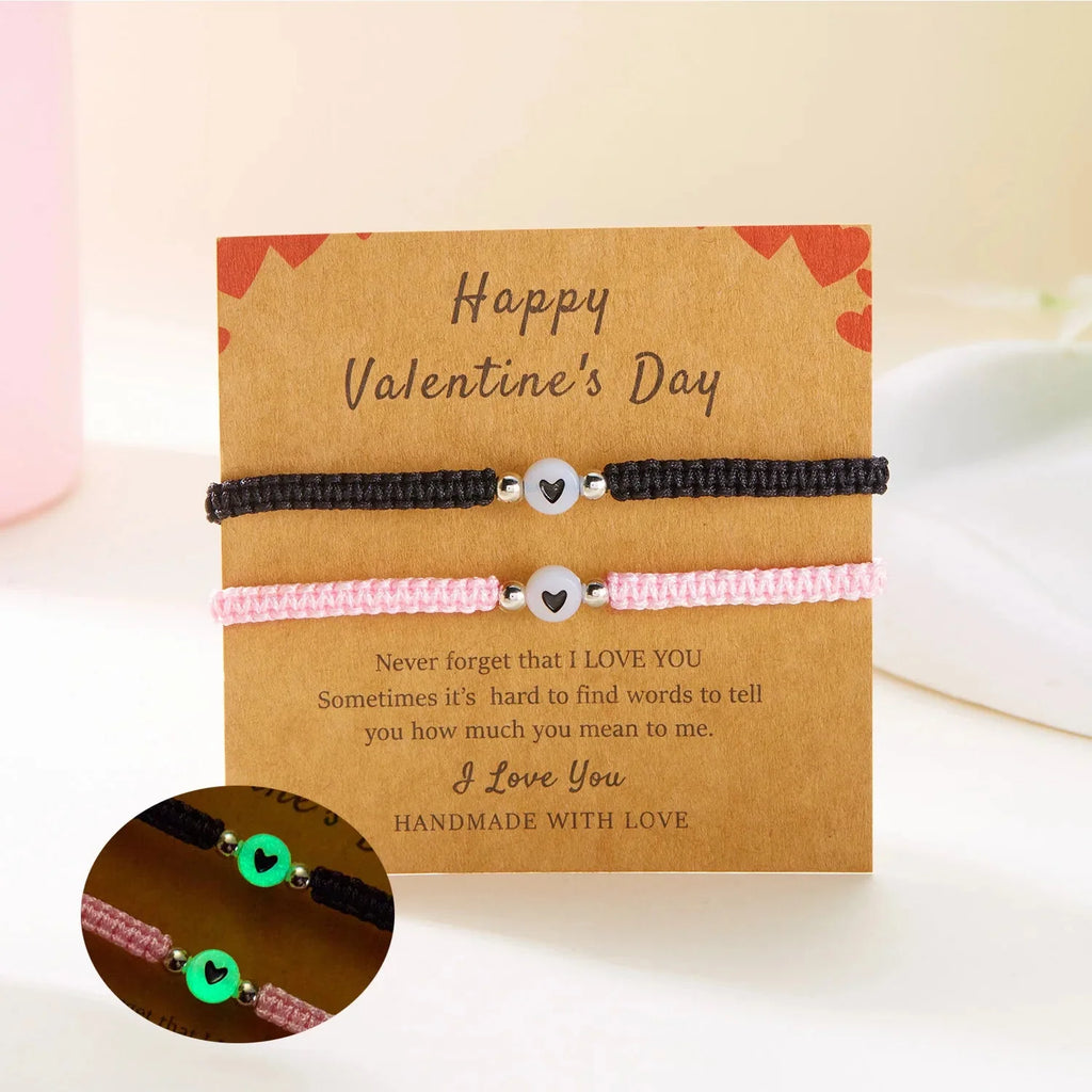 Romantic Bangle Bracelets for Couples and Friends