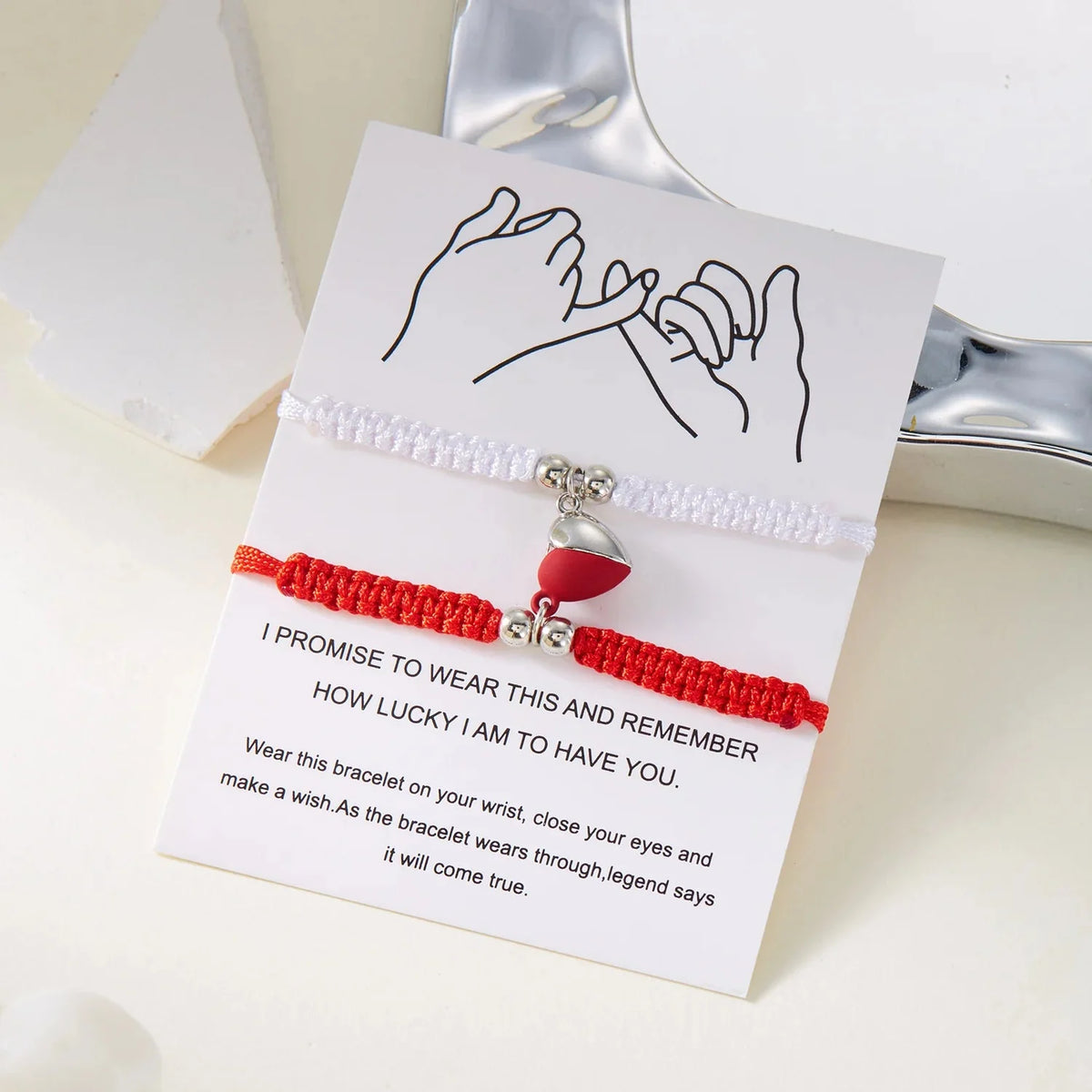 Romantic Bangle Bracelets for Couples and Friends