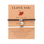 Romantic Bangle Bracelets for Couples and Friends