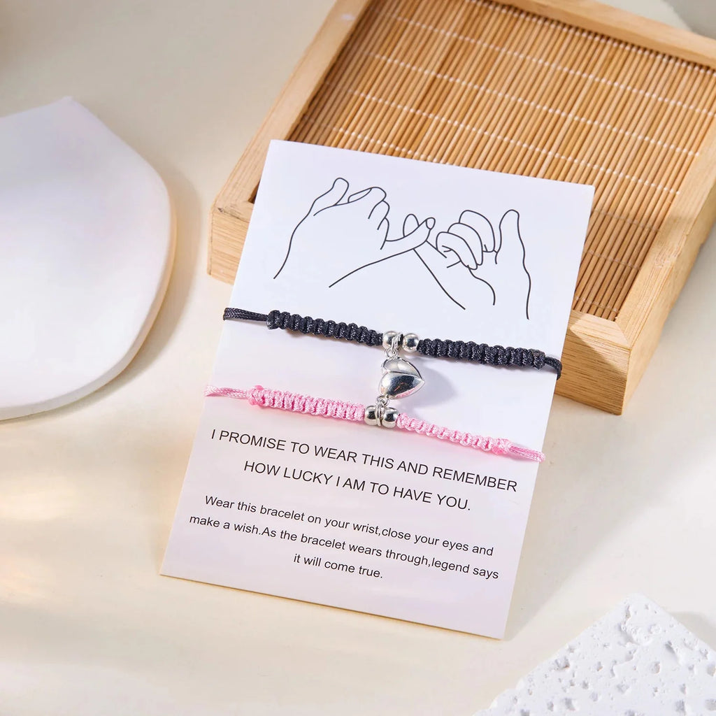 Romantic Bangle Bracelets for Couples and Friends