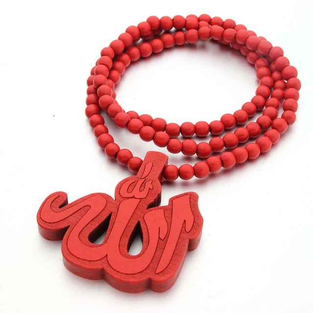Arab Muslim prayer beads Sebha red