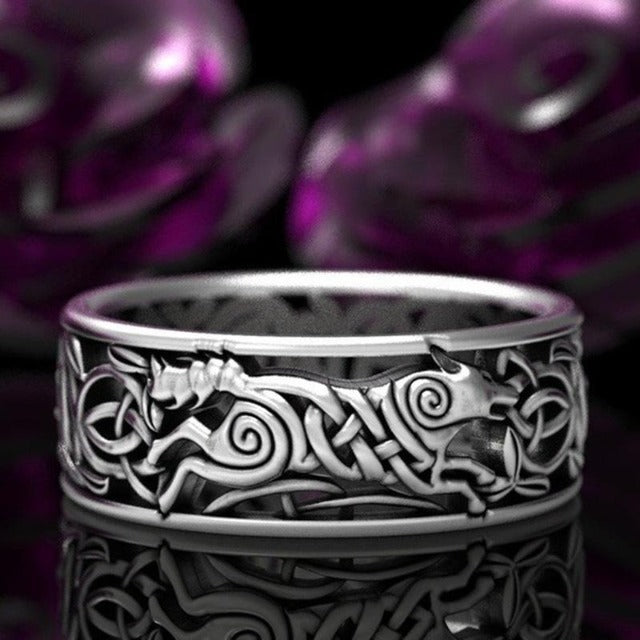 Celtic Signet Ring for Women and Men