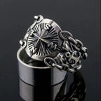 Compass Signet Ring Compass Rose