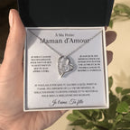Gift box with 'Mom of Love' Necklace