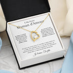 Gift box with 'Mom of Love' Necklace