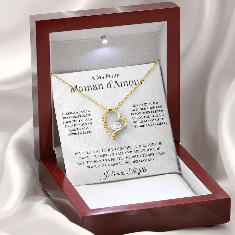 Gift box with 'Mom of Love' Necklace