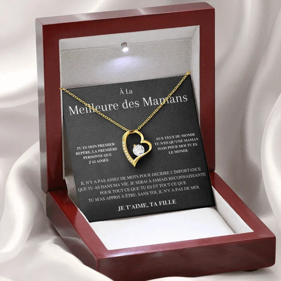 Gift box with Best Mom Necklace