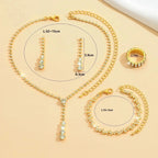 Set of 4 Rhinestone Jewelry