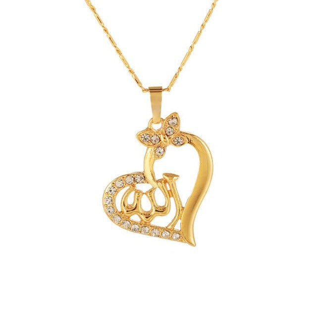 Allah Necklace Gold