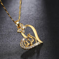 Allah Necklace Gold Gold