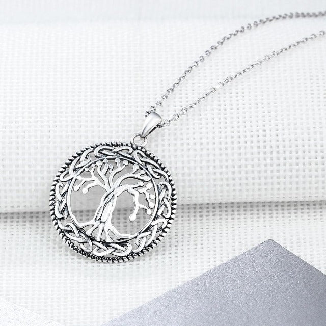 Tree of Life Silver Necklace