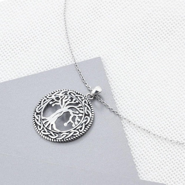 Tree of Life Silver Necklace