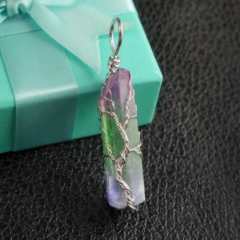 Tree of Life Necklace with Stone
