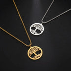 Tree of Life Bracelet, ID Bracelet Style, Silver or Gold Color