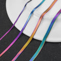 Rainbow pendant necklace for men or women