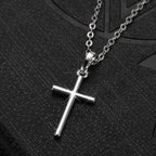 Silver Cross Necklace