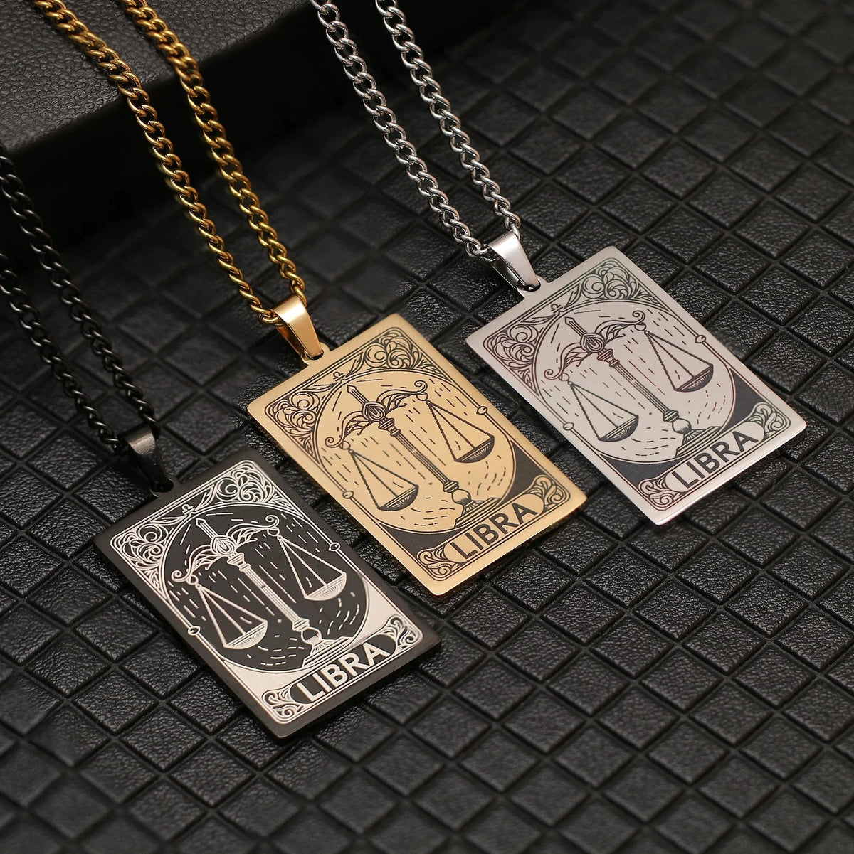 Necklace with a Pretty Astrological Zodiac Sign Pendant