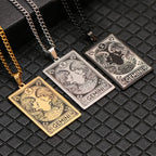 Necklace with a Pretty Astrological Zodiac Sign Pendant